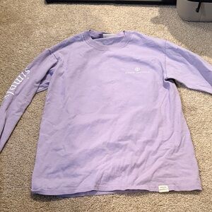 Simply Southern Lavender Long Sleeve Tee